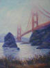 Golden Gate Bridge in the Fog